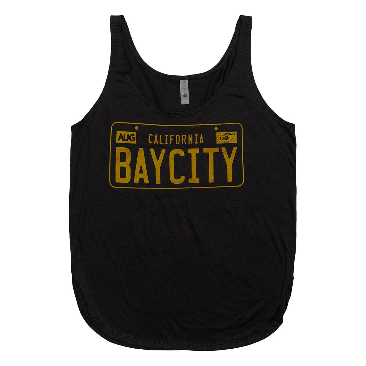 CA License Plate Women's Tank